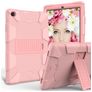 Mobigear ShieldStand Samsung Galaxy Tab A 10.1 (2019) Plastica rigida / Silicone Back cover + Supporto - Oro rosa