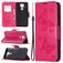 Mobigear Butterfly Xiaomi Redmi Note 9 Etui z klapką typu portfel - Magenta
