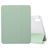 Mobigear Tri-Fold Gel iPad 10 (2022) TPU / Pele sintética Capa livro + Suporte para caneta stylus - Verde
