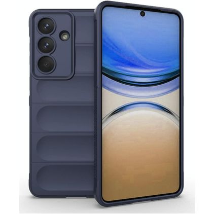 Mobigear Bumpy Samsung Galaxy S26 Plus Flexibilní TPU Zadní kryt - Tmavě modrá