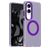 Mobigear Shockproof OnePlus Nord CE 4 Lite MagSafe Funda Plástico rígido Carcasa - Morado