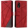 Mobigear Rhombus Samsung Galaxy Xcover 7 Cover a libro portafoglio - Rosso