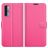 Mobigear Classic TCL 20 5G Lompakkokotelo + Setelitasku - Magenta