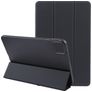 Mobigear Tri-Fold Gel iPad Air 13 Inch (2026) TPU / Leatherette Wallet case - Black