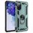 Mobigear Armor Ring Samsung Galaxy S20 FE Funda Plástico rígido Carcasa Antigolpes con anillo - Verde