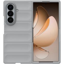 Mobigear Bumpy Samsung Galaxy Z Fold 8 Ultra Flexible TPU Back cover - Grey