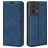 Mobigear Retro Slim OPPO Reno 8 5G Funda tipo libro Cartera - Azul oscuro
