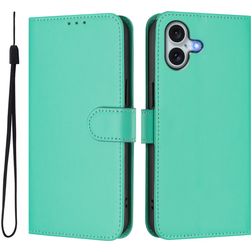 Mobigear Urban Wallet iPhone 16 Plus Capa livro Carteira - Verde