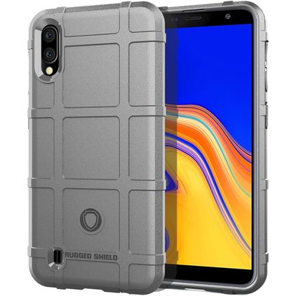 Mobigear Rugged Shield Xiaomi Redmi 9A Joustava TPU Suojakuori Iskunkestävä - Harmaa
