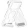 Mobiparts Hardcover Transparente iPhone 18 Pro Max MagSafe Funda Plástico rígido Carcasa con soporte - Transparente