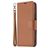 Mobigear Excellent POCO M3 Pro Plånboksfodral med sedelfack - Brun