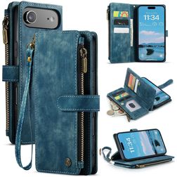 CaseMe C30 iPhone Air Lompakkokotelo + Setelitasku - Sininen