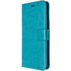 Mobigear Wallet Samsung Galaxy A51 Lompakkokotelo + Setelitasku - Turkoosi