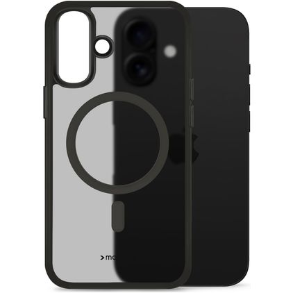 Mobilize Hybrid Pro iPhone 16 MagSafe Hardcase Back cover Antiurto - Nero