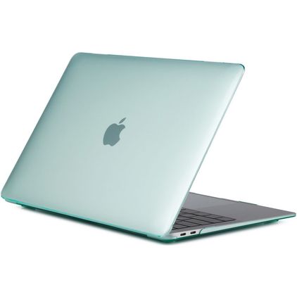Mobigear Glossy MacBook Air 13 tommer (2018-2020) Hardshell Laptopcover MacBook Case - Grøn - Model A1932 / A2179 / A2337