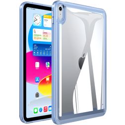 Mobigear Crystal iPad Mini 7 (2024) Carcasa rígida - Transparente / Azul