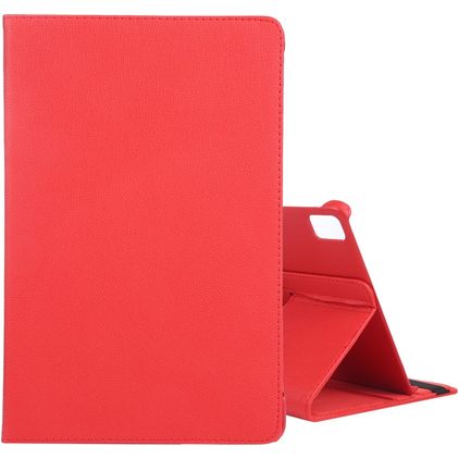 Mobigear DuoStand iPad Pro 13 tommer (2024) Drejbar Pungetui - Rød