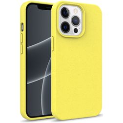 Mobigear Bio iPhone 14 Pro Max Miljøvenligt materiale Bagsidecover - Gul