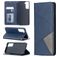 Mobigear Rhombus Slim Samsung Galaxy S21 Funda tipo libro - Azul