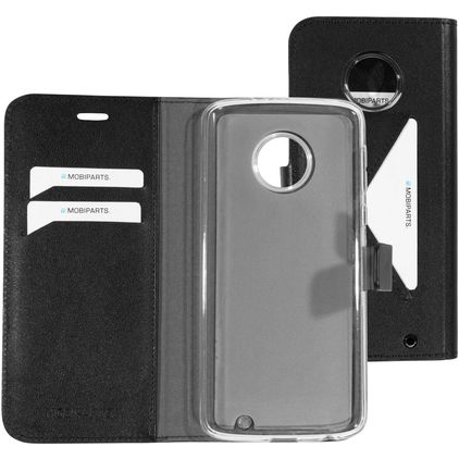 Mobiparts Classic Wallet Motorola Moto G6 Plus Etui z klapką typu portfel - Czarny