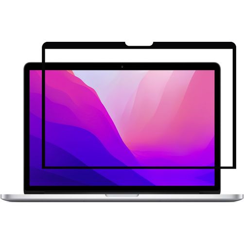 GrizzlyCoat MacBook Pro 15 Inch (2012-2015) Screen Protector Anti-Glare Film - Case Friendly - Black