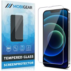 Mobigear iPhone 13 Pro Max Cristal templado Protector de pantalla - Compatible con fundas