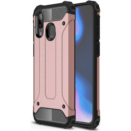 Mobigear Outdoor Samsung Galaxy A40 Hardcase Back cover Antiurto - Oro rosa