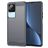 Mobigear Brushed Slim POCO F4 Fleksibel TPU Bagsidecover - Grå