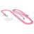 Mobiparts Phonecord Universal Adjustable Phone Cord - Pink