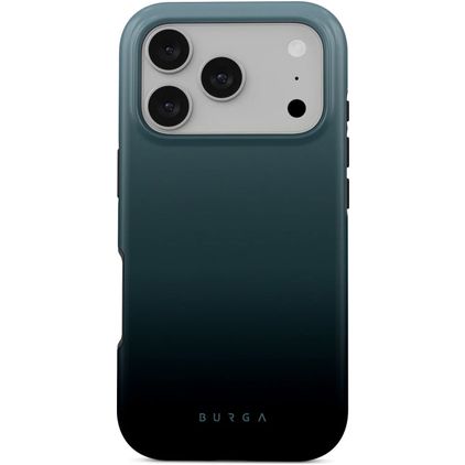 Burga Tough iPhone 17 Pro MagSafe Kova Suojakuori Iskunkestävä - Black Hole