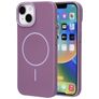 Mobiparts Slim Line iPhone 15 MagSafe Funda Plástico rígido Carcasa - Imperial Purple
