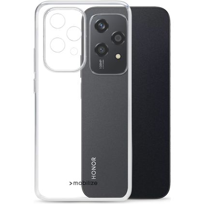 Mobilize Gelly Clear HONOR 200 Lite Elastyczne TPU Etui plecki - Przezroczysty