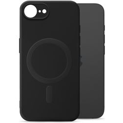 My Style Protective Flex iPhone 17e MagSafe TPU flexible Carcasa - Negro
