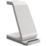 Mobigear PowerStack 3in1 QI Charging Station for Smartphone / AirPods & Apple Watch - White