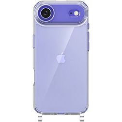 Mobigear Mix & Match Transparentní iPhone Air Flexibilní TPU Kryt se šňůrkou - Průhledná