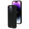Mobiparts iPhone 14 Pro Silicone Back cover - Black