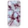 Mobigear Marble iPhone XS Max Fleksibel TPU Bagsidecover - Lilla
