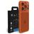 Elite iPhone 17 Pro Vidro temperado Protetor de lentes da câmara - Compatível com capas - Laranja