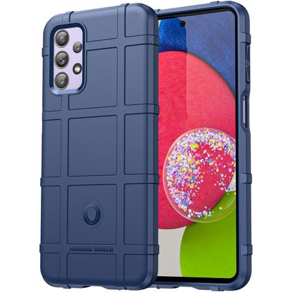 Mobigear Rugged Shield Samsung Galaxy M23 Flexibel TPU Skal Stötsäkert - Blå