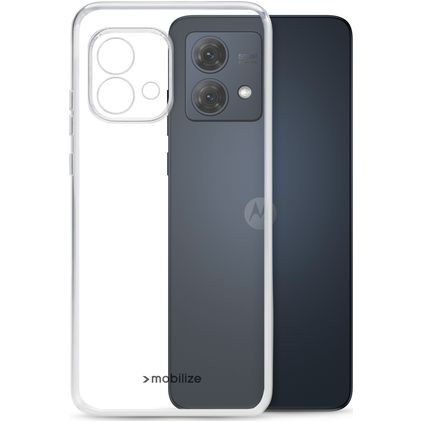 Mobilize Gelly Clear Motorola Moto G84 Elastyczne TPU Etui plecki - Przezroczysty