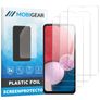 Mobigear Samsung Galaxy A13 4G Película de ecrã em plástico - Compatível com capas (Pack de 3)