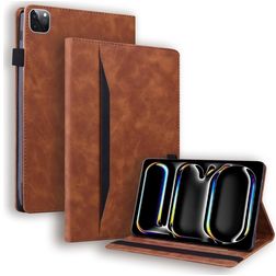 Mobigear Folio iPad Pro 13 polegadas (2025) Capa livro - Castanho
