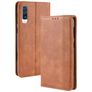 Mobigear Sensation Samsung Galaxy A70 Pungetui med Seddelrum - Cognac