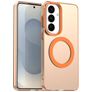 Mobigear Shockproof Samsung Galaxy S26 Plus MagSafe Plástico rígido Capa traseira - Laranja