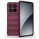 Mobigear Bumpy Xiaomi 15 Pro Flexibilní TPU Zadní kryt - Vínová
