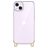 Mobigear Bungy iPhone 14 Plus Plástico rígido Capa traseira - Dourado