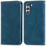 Mobigear Retro Slim Samsung Galaxy S21 FE Cover a libro portafoglio - Blu