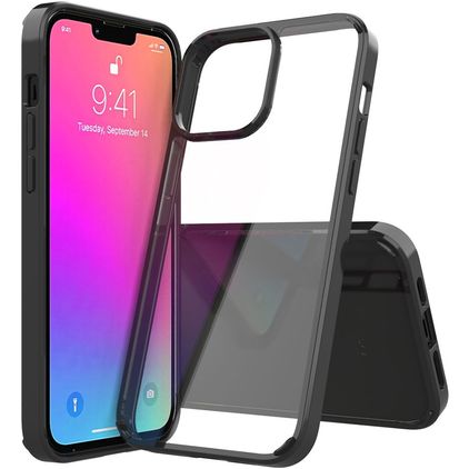 Mobigear Crystal iPhone 13 Pro Max Hardcase Back cover - Nero