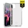 ITSKINS SpectrumClear Transparente iPhone 11 TPU flexible Carcasa Antigolpes - Transparente