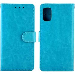 Mobigear Wallet Samsung Galaxy M51 Plånboksfodral med sedelfack - Blå
